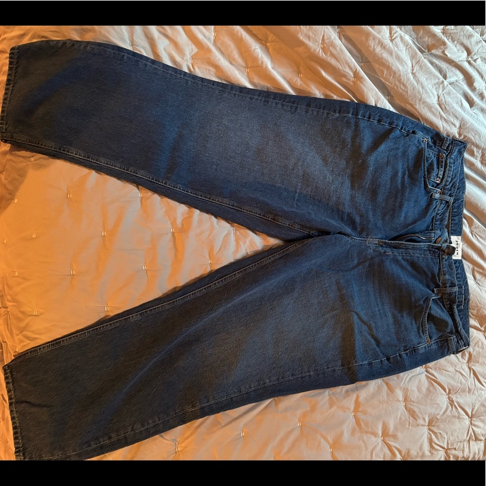Boden Mid Rise Tapered Jeans